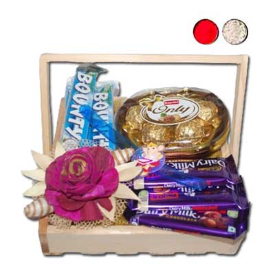 "Premium Rakhi hamper- PRC-4 - Click here to View more details about this Product